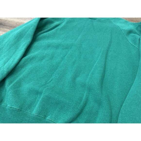 🎄 Vintage “NOEL” Christmas Sweatshirt Teddy Bear Embroidered -M (fits like a S) - Picture 4 of 5